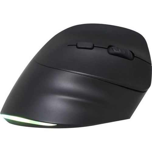Souris Ergonomique Sans Fil - Bluestork - Ergo Lumi - PC/mac - Noir