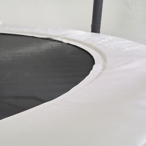 Trampoline De Jardin Rond D.426cm Avec Filet De Sécurité + Échelle - Fabrication Européenne - Famil