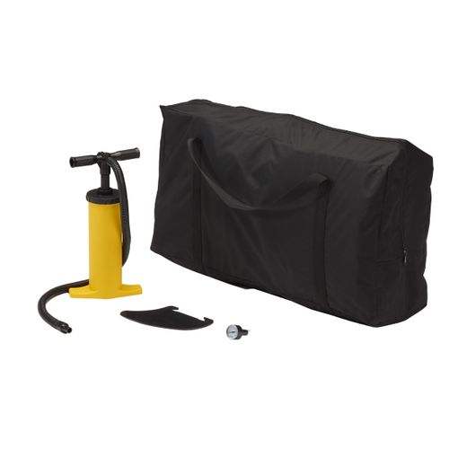 Canoë Kayak Gonflable Bleu 1 à 2 Places + Pagaie + Sac Transport + Pompe Double Action+ Kit De Rép