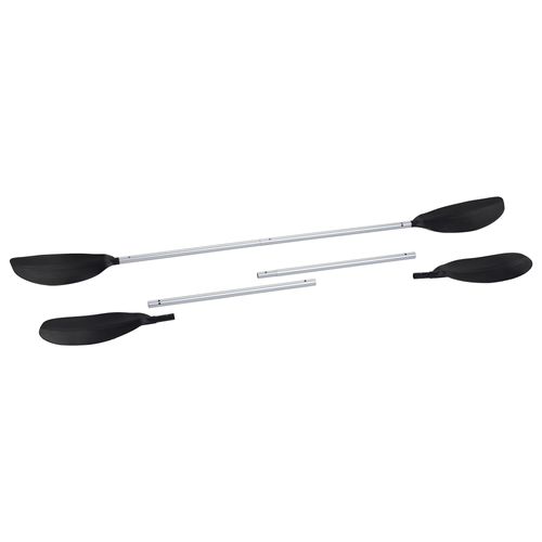 Canoë Kayak Gonflable Bleu 1 à 2 Places + Pagaie + Sac Transport + Pompe Double Action+ Kit De Rép