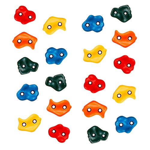 20 Pierres à Grimper D'escalade Pour Structures De Jeux - Fixations Non Inclues