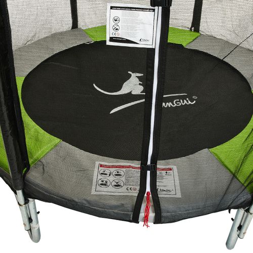 Trampoline Rond D.180cm Avec Filet De Sécurité - Ralli180