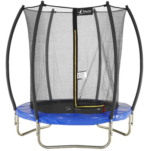Trampoline Rond D.180cm Avec Filet De Sécurité Intérieur - Fpr 180