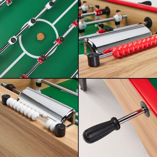 Baby Foot Classique Pour Adultes Et Adolescents Style Café - 3 Balles Liège