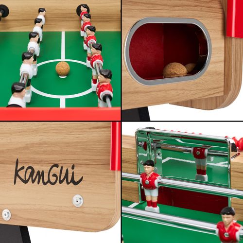 Baby Foot Classique Pour Adultes Et Adolescents Style Café - 3 Balles Liège