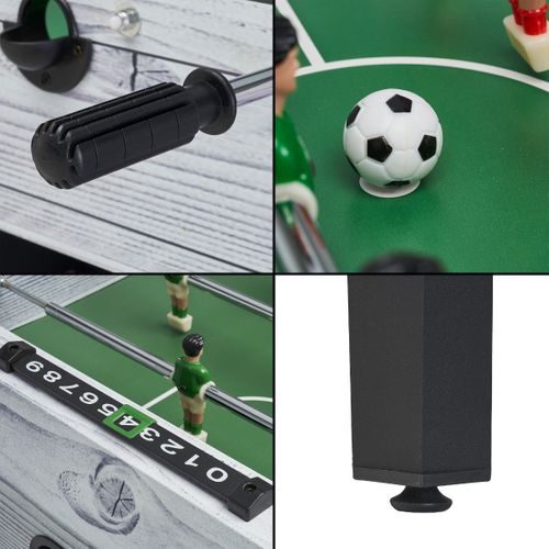 Table De Baby-foot D'intérieur Enfant - 22 Joueurs - 3 Balles Incluses