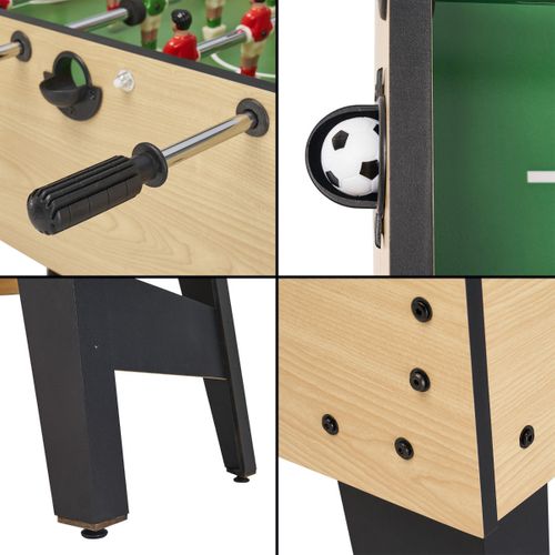 Babyfoot Enfant - 22 Joueurs - 3 Balles Incluses - 2 à 4 Joueurs