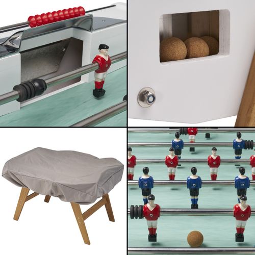 Babyfoot Extérieur Adulte - Tapis Gerflex - 3 Balles Lièges