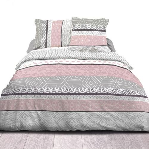 Parure De Couette Coton Leon Taille 240x260 Cm Couleur Dorée