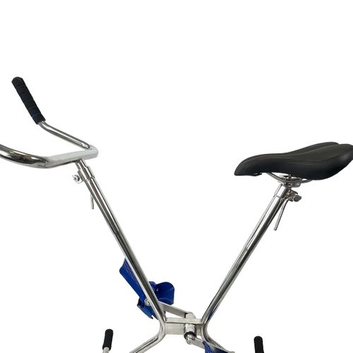 Aquabike Acier Inoxydable - Vélo De Piscine Léger - Prof 1m10 à 1m20