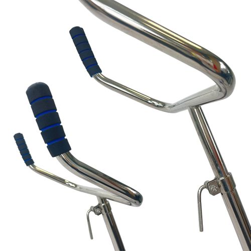 Aquabike Acier Inoxydable - Vélo De Piscine Léger - Prof 1m10 à 1m20