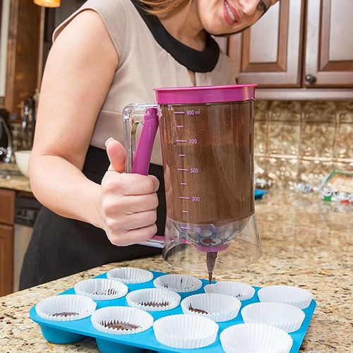 Distributeur De Pâte 900 Ml Pour Crêpes, Pancakes Et Pâtisseries