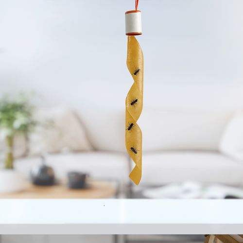 Pack De 4 Rubans Attrape-mouches – Sans Insecticide, Inodore et Facile à Installer