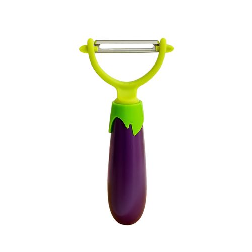 Éplucheur Légumes 16 Cm – Manche Aubergine Original - Pratique et Design