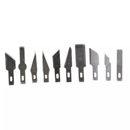 Set De Cutter De Précision Avec 10 Lames Interchangeables Et Boîte De Rangement Pour Loisirs Créatif