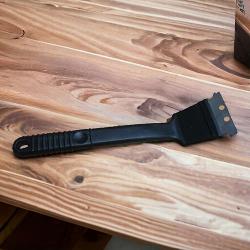 Lot De 2 Brosses De Nettoyage Barbecue En Acier Inoxydable Avec Grattoir Et Poils Métalliques