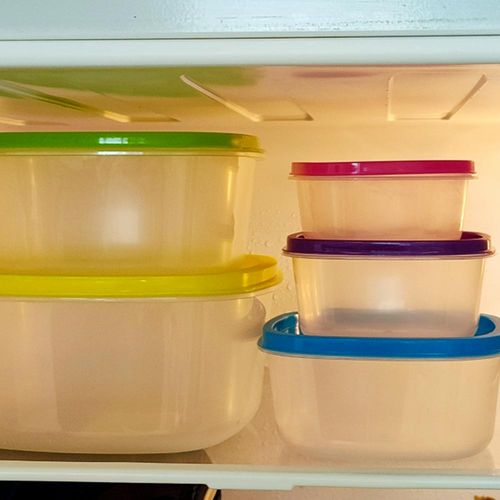 2 Lots De 5 Boîtes Alimentaires Hermétiques Avec Couvercles Pour Conservation Et Réfrigération