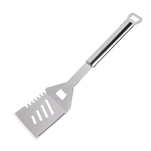 Spatule Multifonctions En Inox 35 Cm – Outil 5 En 1 Pour Barbecue