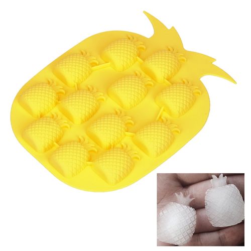 2 Bacs à Glaçons Ananas En Silicone – Moules Originaux Pour Glaçons Fantaisie, Cocktails Et Boissons