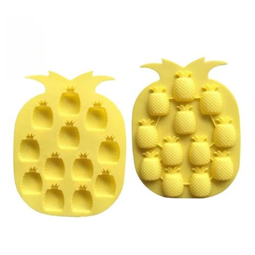 2 Bacs à Glaçons Ananas En Silicone – Moules Originaux Pour Glaçons Fantaisie, Cocktails Et Boissons