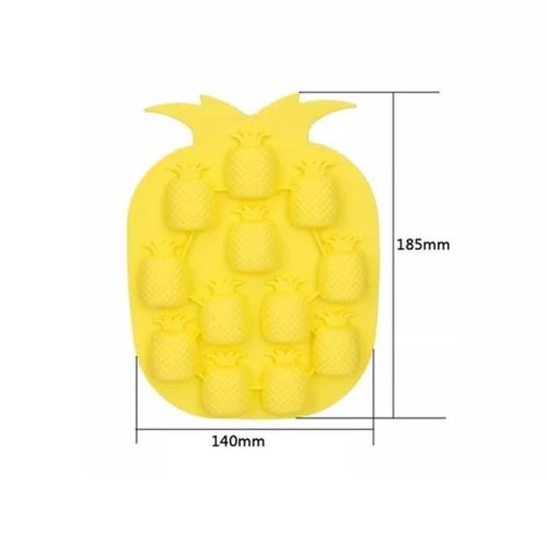 2 Bacs à Glaçons Ananas En Silicone – Moules Originaux Pour Glaçons Fantaisie, Cocktails Et Boissons