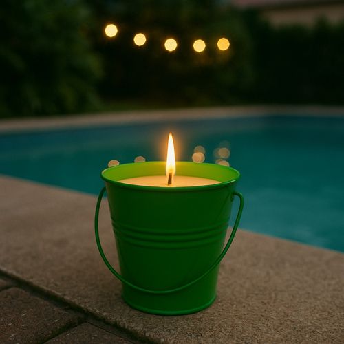 Pack 3 Bougies Citronnelle Anti-moustique – Terrasse Été