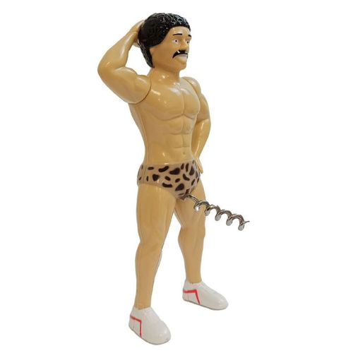 Tire-bouchon Homme Muscleman Moustache 20cm Modèle Insolite Et Original Accessoire Apéro Fun Et Desi