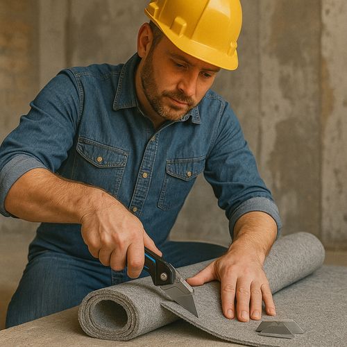 Cutter Pliant Robuste Avec 3 Lames – Poignée Sécurisée – Couleur Aléatoire