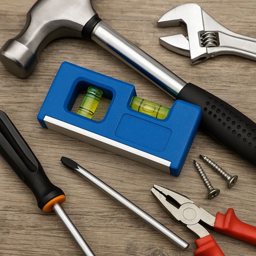 Mini Niveau à Bulle Magnétique 10 Cm Format Poche Horizontal Et Vertical Couleur Aléatoire