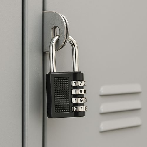 Cadenas à Code 4 Chiffres – Sécurité Pour Casier, Valise et Bagage