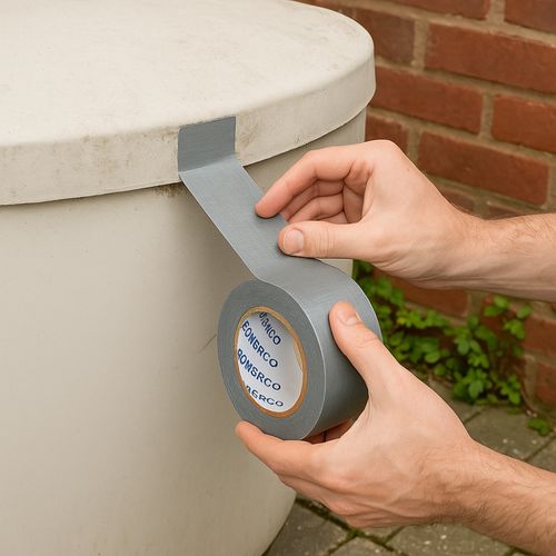 Ruban Adhésif Américain Toilé Gris 50 Mm X 50 M – Réparation et Étanchéité Résistante