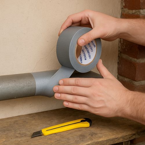 Ruban Adhésif Américain Toilé Gris 50 Mm X 50 M – Réparation et Étanchéité Résistante