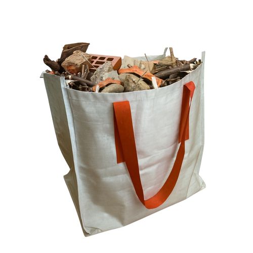 Pack De 2 Sacs à Gravats Résistants 50 Kg – Polypropylène Réutilisable Pour Déchets De Chantier