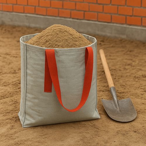 Pack De 2 Sacs à Gravats Résistants 50 Kg – Polypropylène Réutilisable Pour Déchets De Chantier