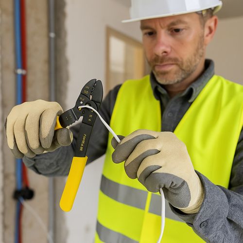 Pince à Dénuder Multifonctions 5 En 1 – Dénuder, Couper, Sertir, Mesurer et Couper Boulons