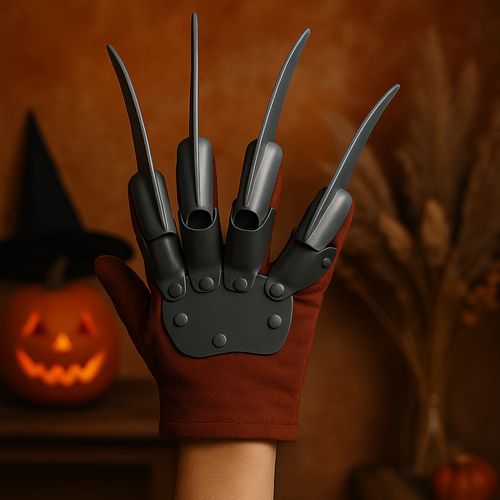 Gant Freddy Griffes Plastique – Accessoire Halloween Horreur