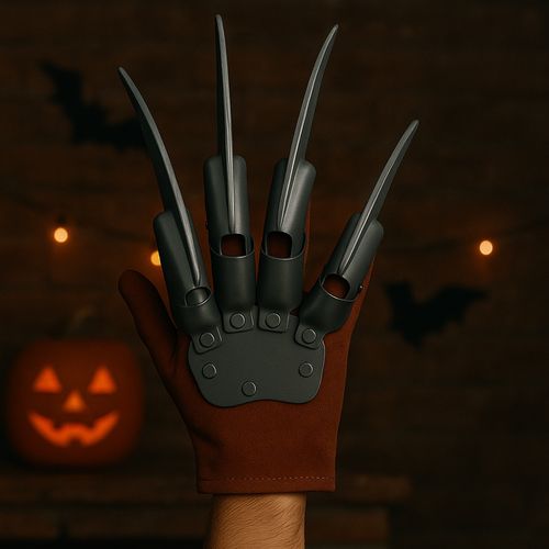 Gant Freddy Griffes Plastique – Accessoire Halloween Horreur