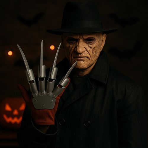 Gant Freddy Griffes Plastique – Accessoire Halloween Horreur