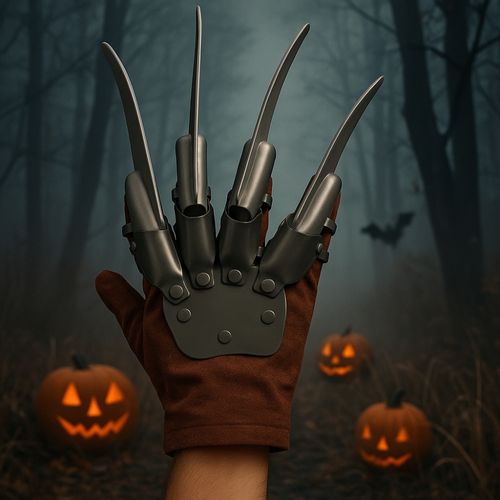 Gant Freddy Griffes Plastique – Accessoire Halloween Horreur