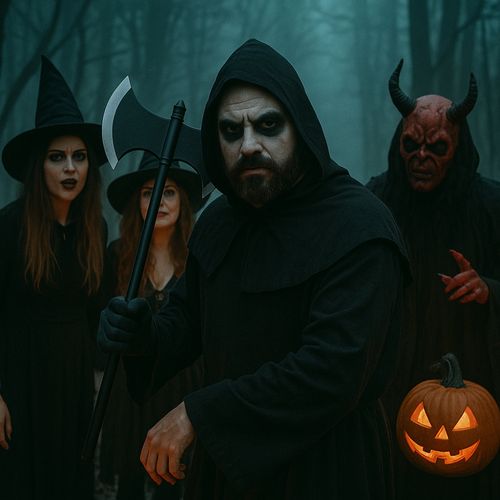 Grande Hache Double En Plastique Réglable 107 Cm Accessoire Déguisement Halloween Costume