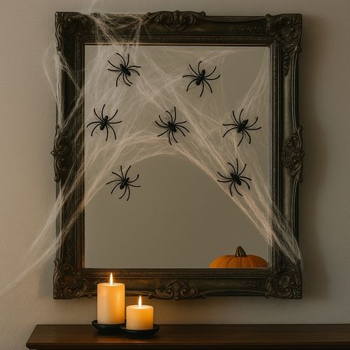Lot De 100 Petites Araignées Noires 4cm En Plastique Décoration Halloween