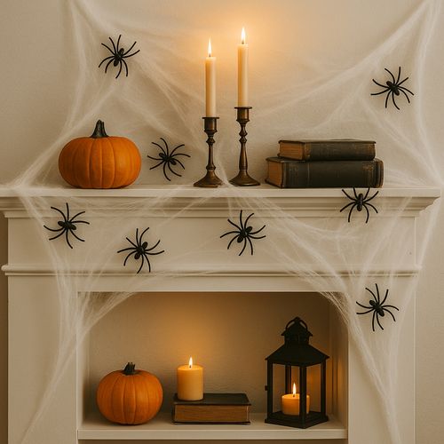 Lot De 100 Petites Araignées Noires 4cm En Plastique Décoration Halloween