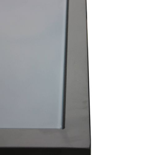 Table De Jardin Aluminium + 8 Assises - Capua 180cm - Anthracite. Gris - 8 Places - 1 Grande Table