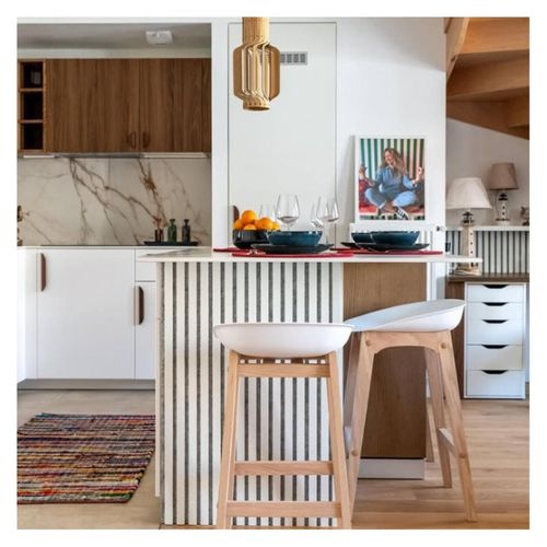 Lot De Tabourets De Bar En Bois 65cm Riva