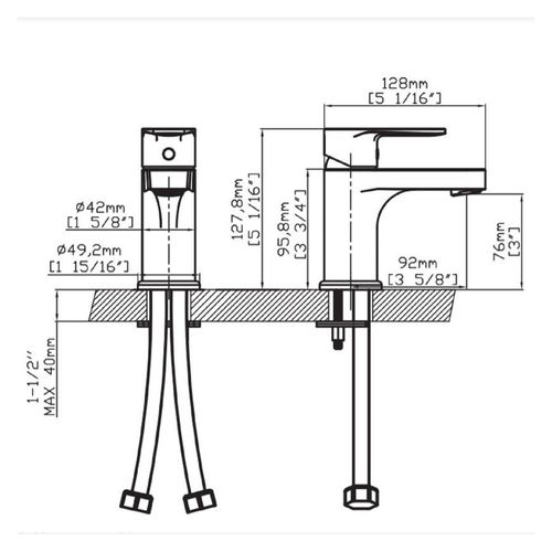 Robinet Lave-mains  - Mitigeur Eau Chaude Et Eau Froide Grifo