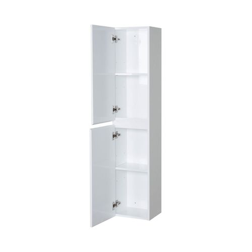 Ensemble Meuble Simple Vasque 60cm Avec Vaque Et Colonne Sorrento - Blanc