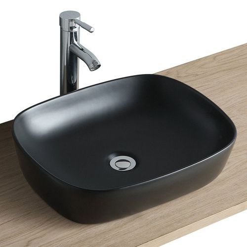 Vasque Ovale à Poser En Céramique 48 X 37 Cm Diego