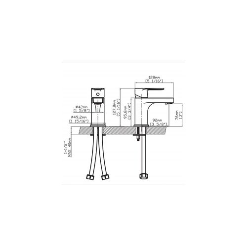 Robinet Lave-mains - Mitigeur Eau Chaude Et Eau Froide Grifo