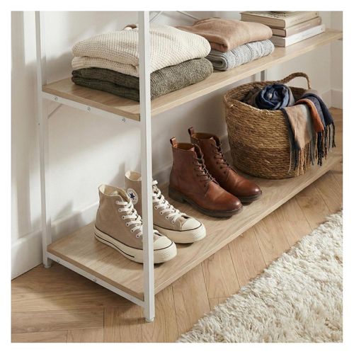 Portant Vêtements June En Bois Et Métal 110x200cm