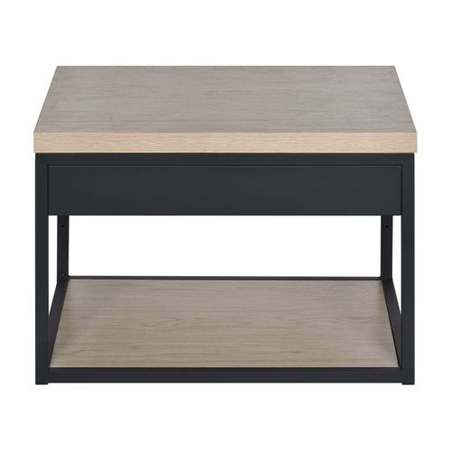 Meuble De Salle De Bain En Métal Et Bois Avec Plan 60 Cm Will